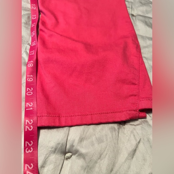 KUT FROM THE KLOTH Crop Skinny Jeans Honey Suckle Pink Size 12 NWOT - Picture 12 of 13
